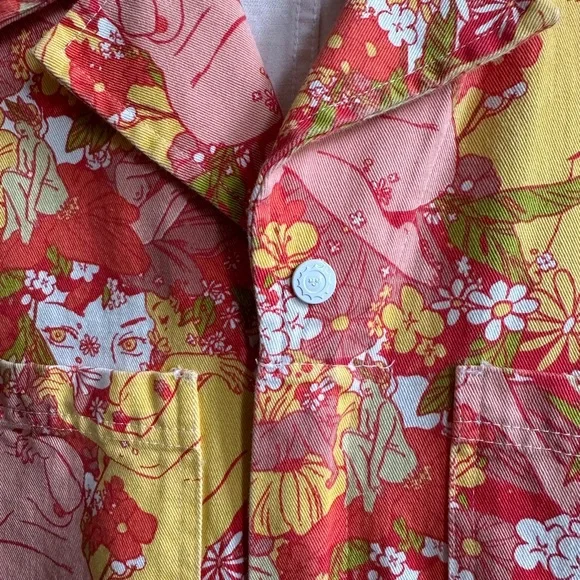 Big Bud Press Yellow and Orange Floral Jumpsuit - Picture 7 of 8